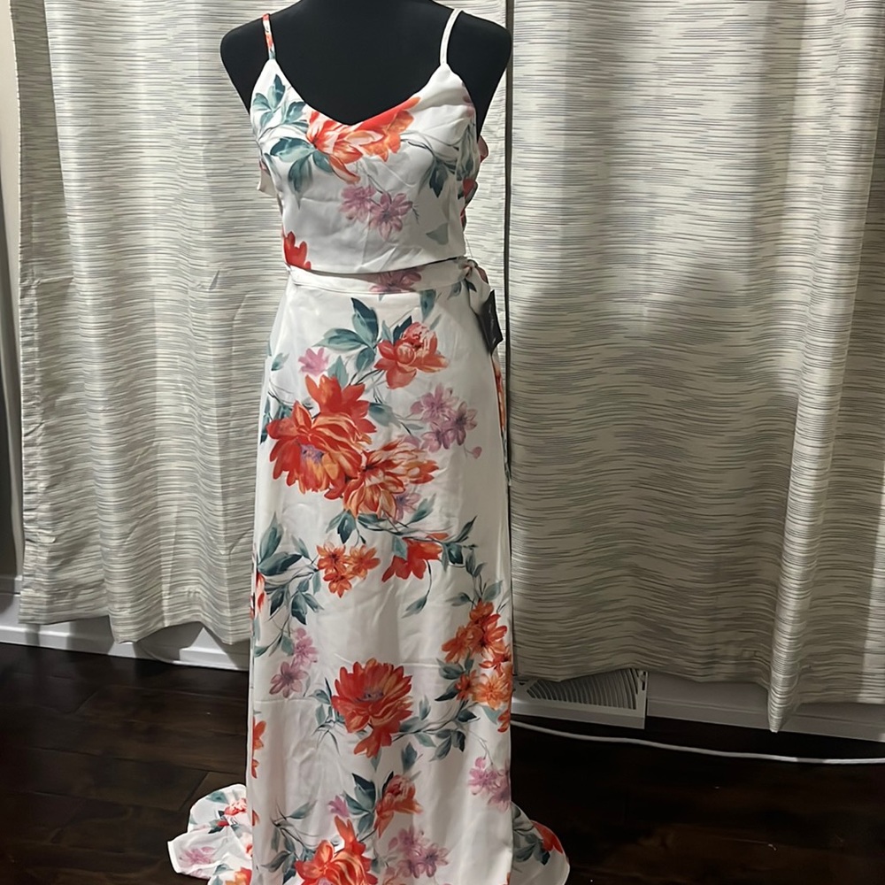Lulu’s 2 piece Maxi Dress - Size Small